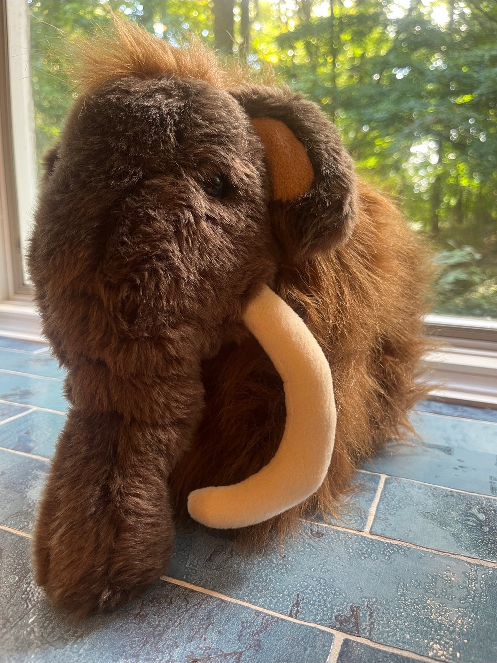 Retired Build a Bear Wooly Mammoth Plush Toy Brown Animal BAB